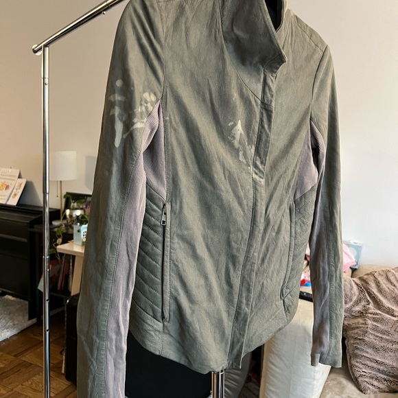 Helmut Lang paper leather jacket - Picture 2 of 8